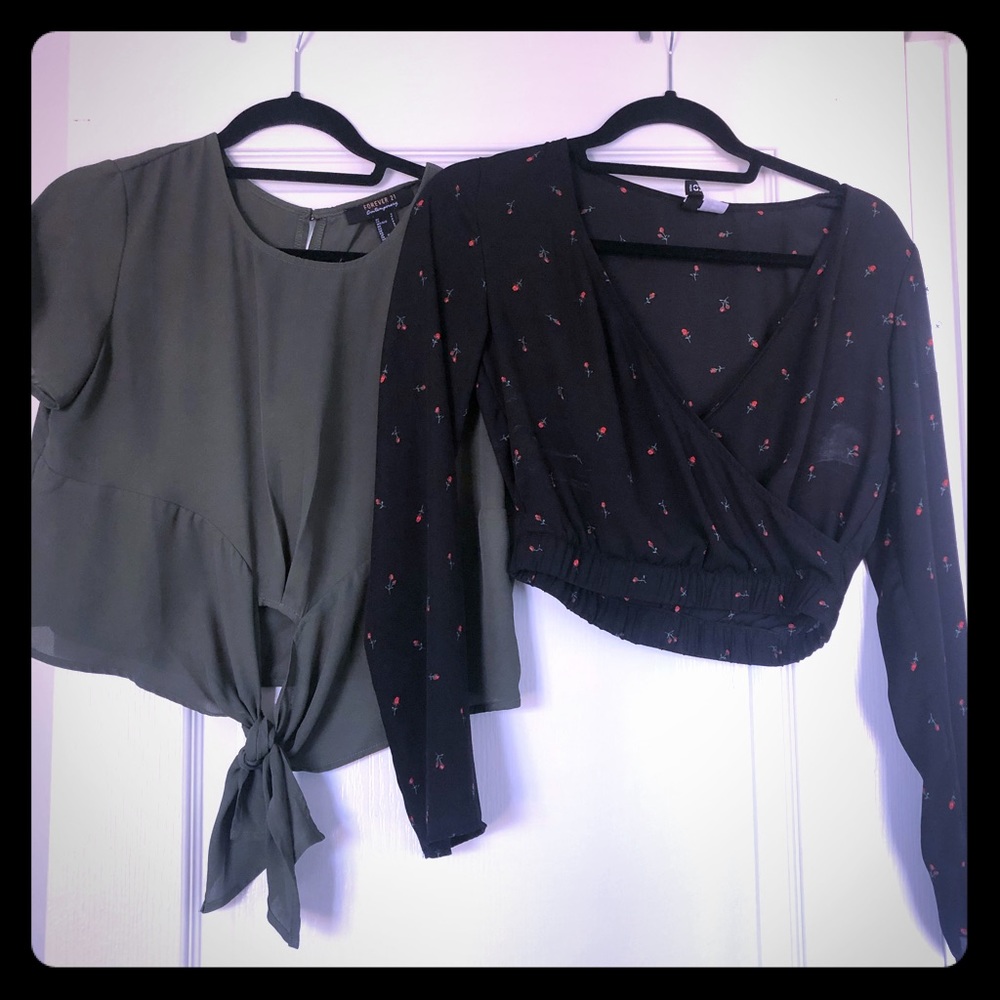 Two crop tops for the price of one.